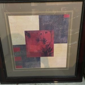 Brows/Red Abstract Picture